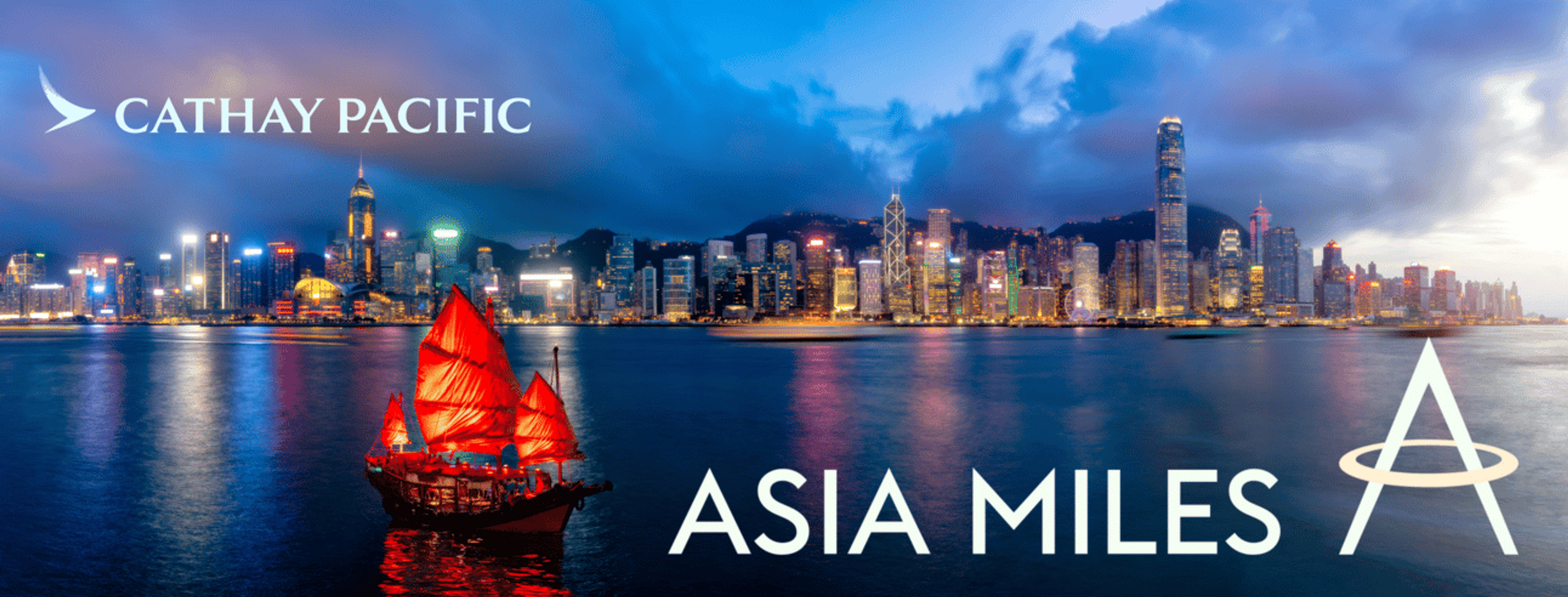 Cathay Pacific AsiaMiles graphic