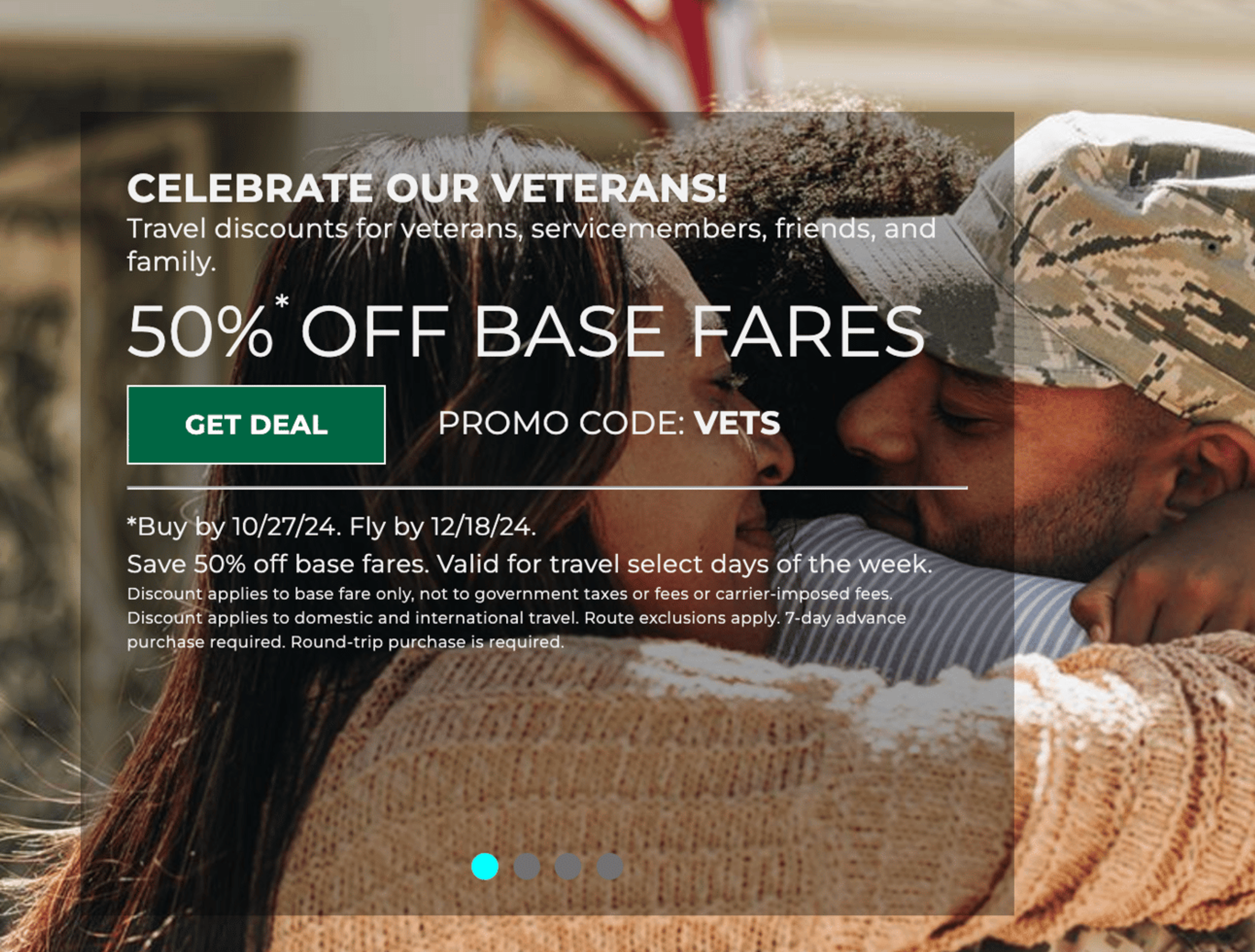 Frontier Veterans sale