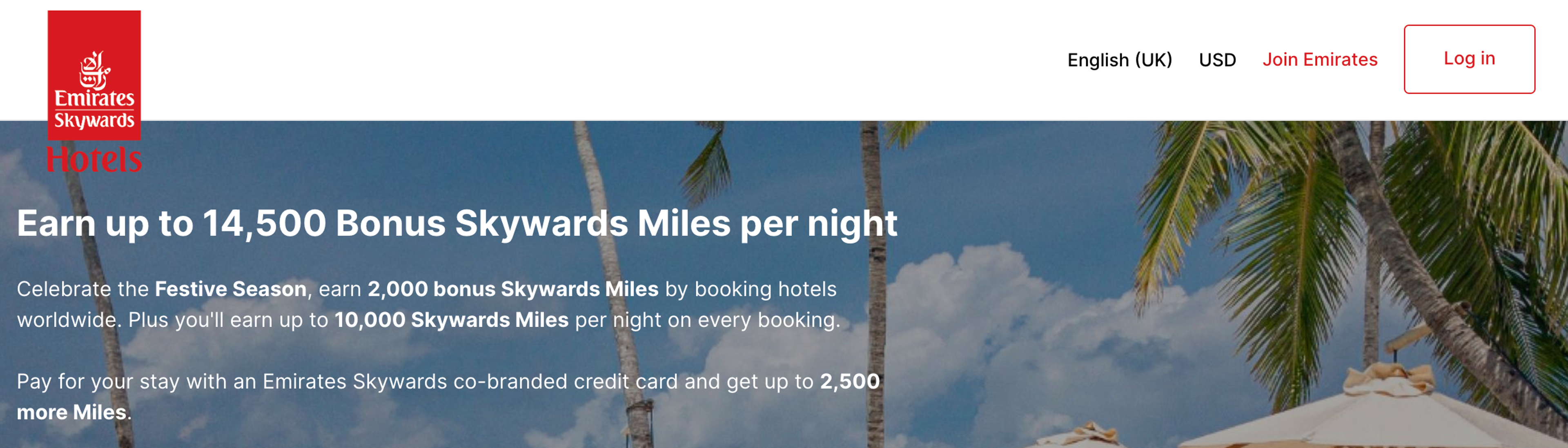 Emirates Skywards Hotels