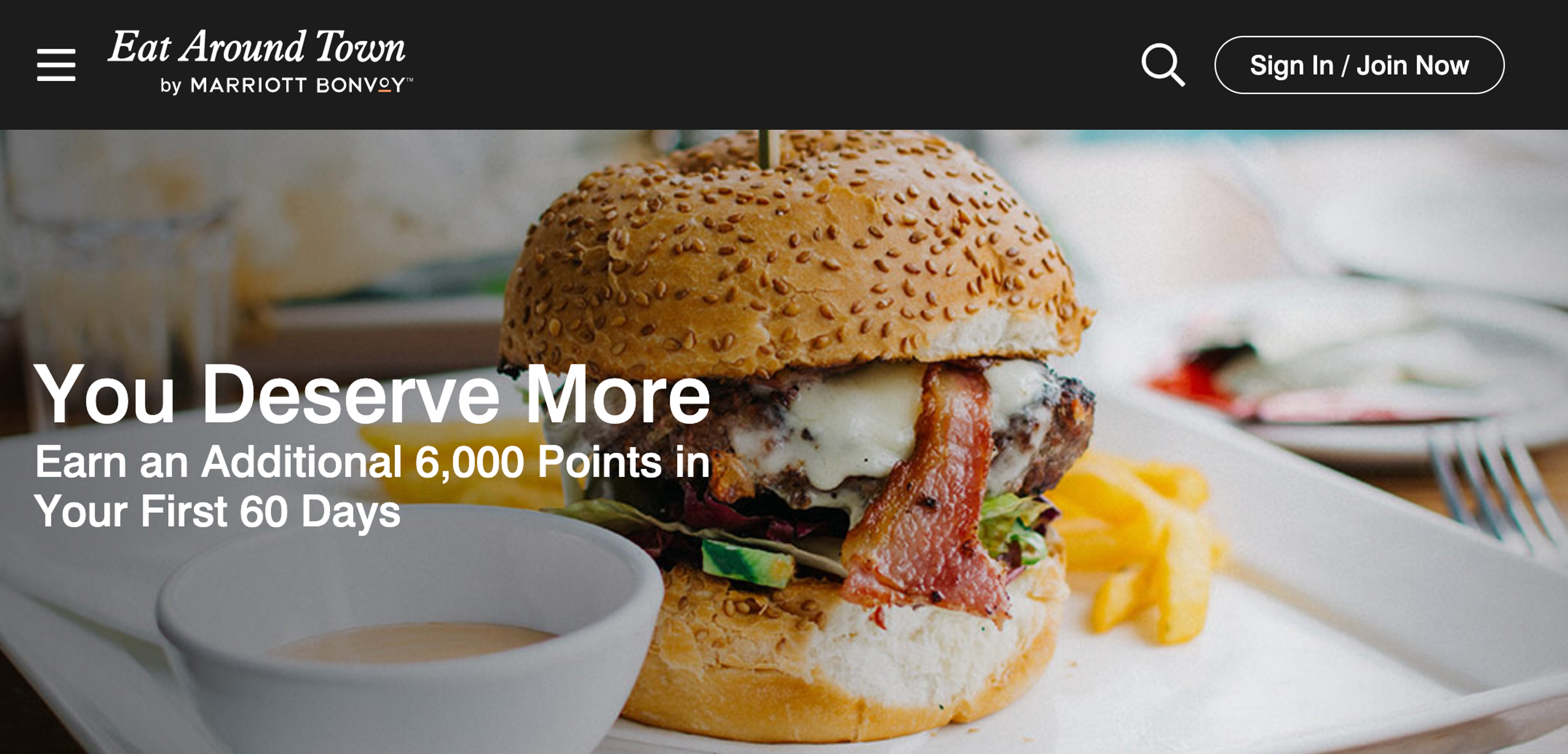 Marriott eat around town