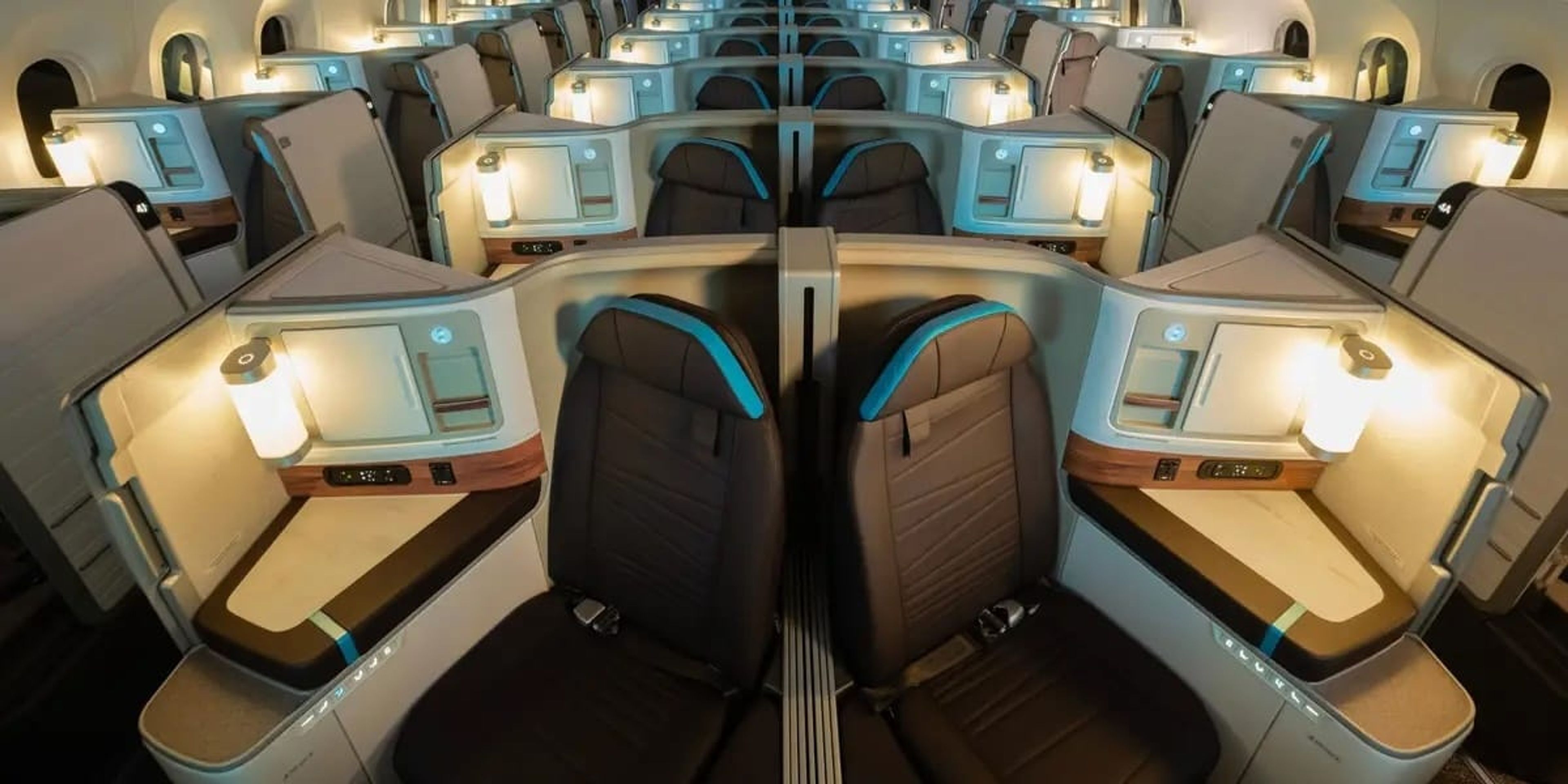 Hawaiian Airlines' new business class