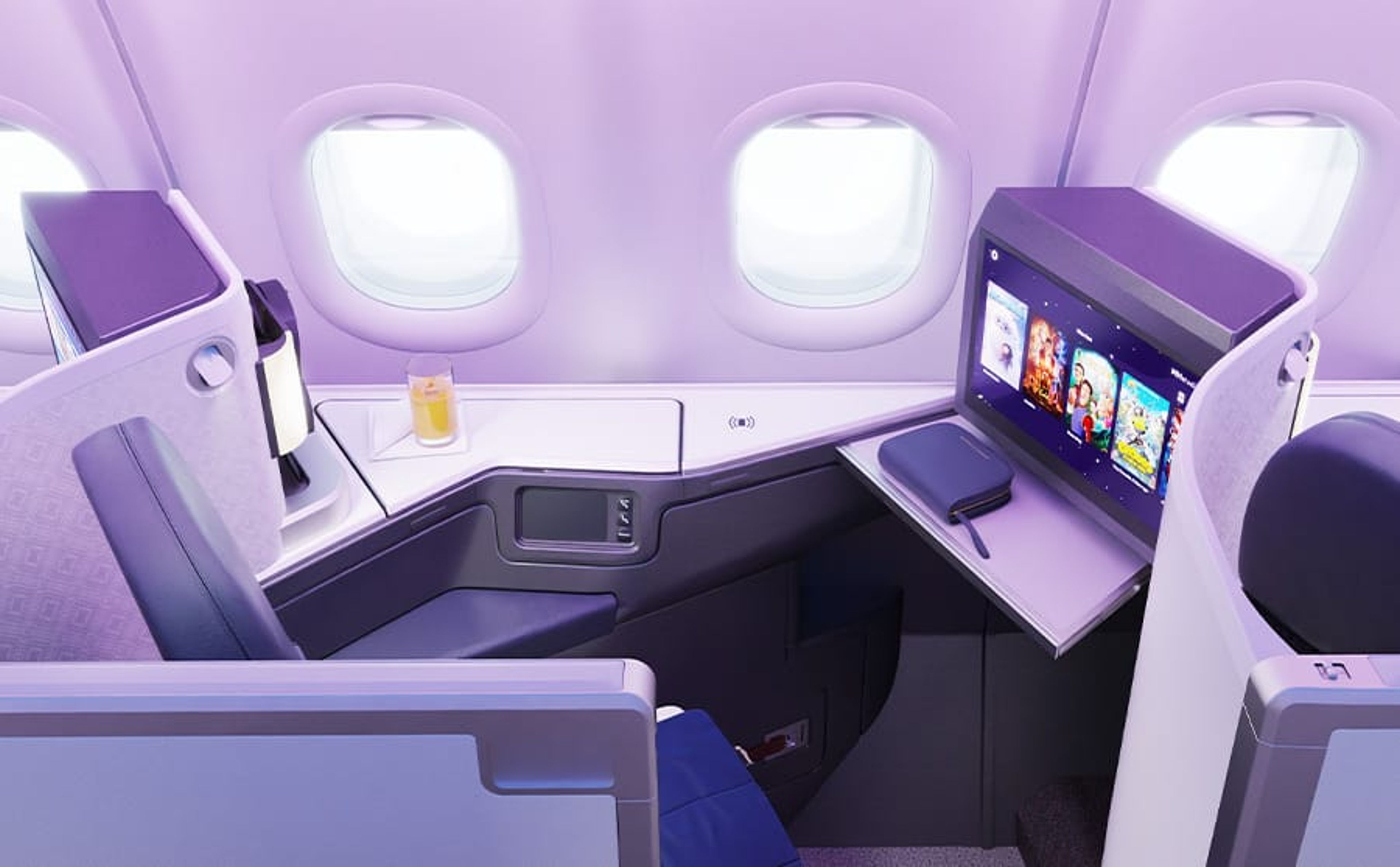 Malaysia Airlines business-class suites