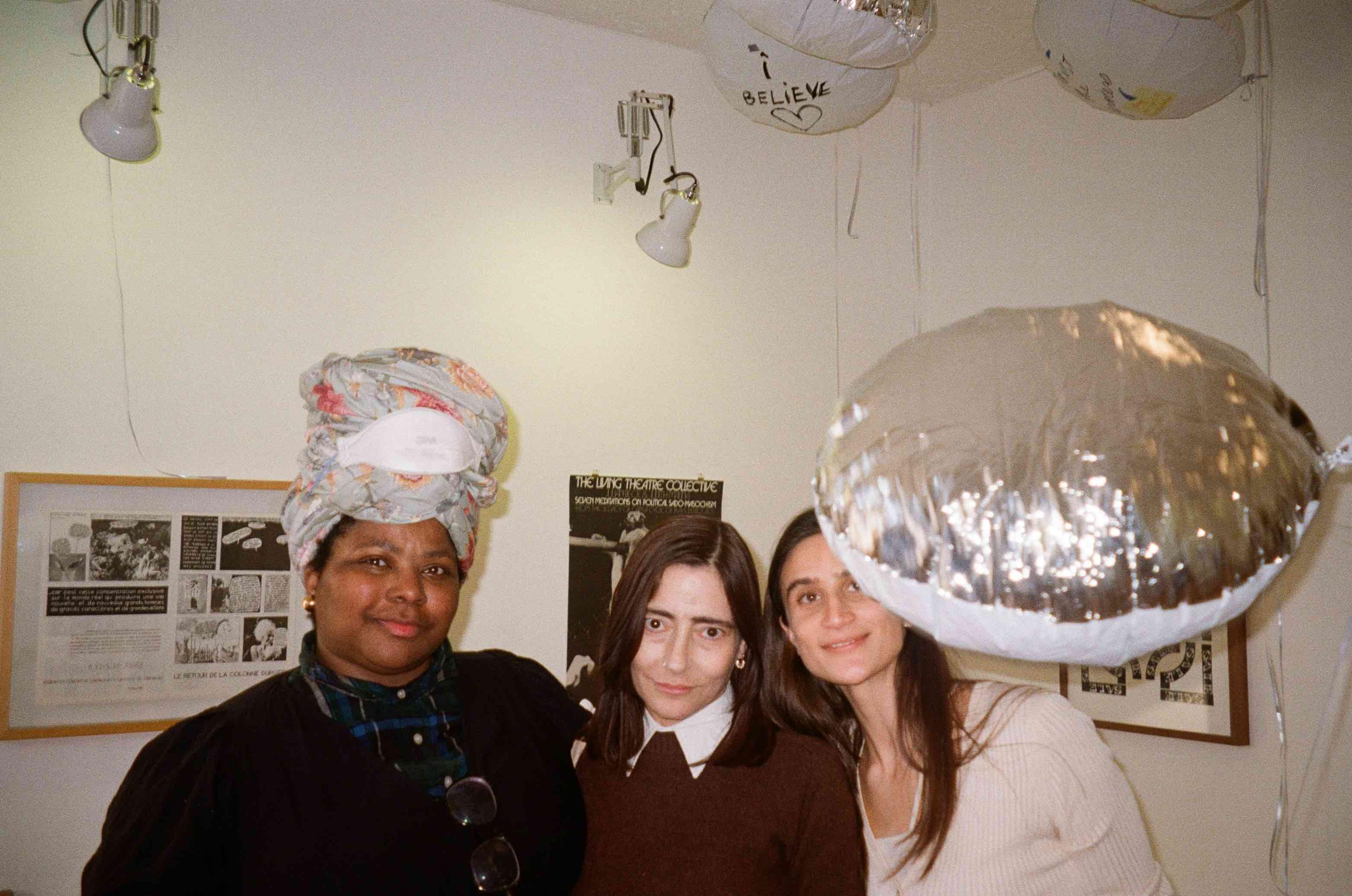 Adjua, Pilar, and Sandeep