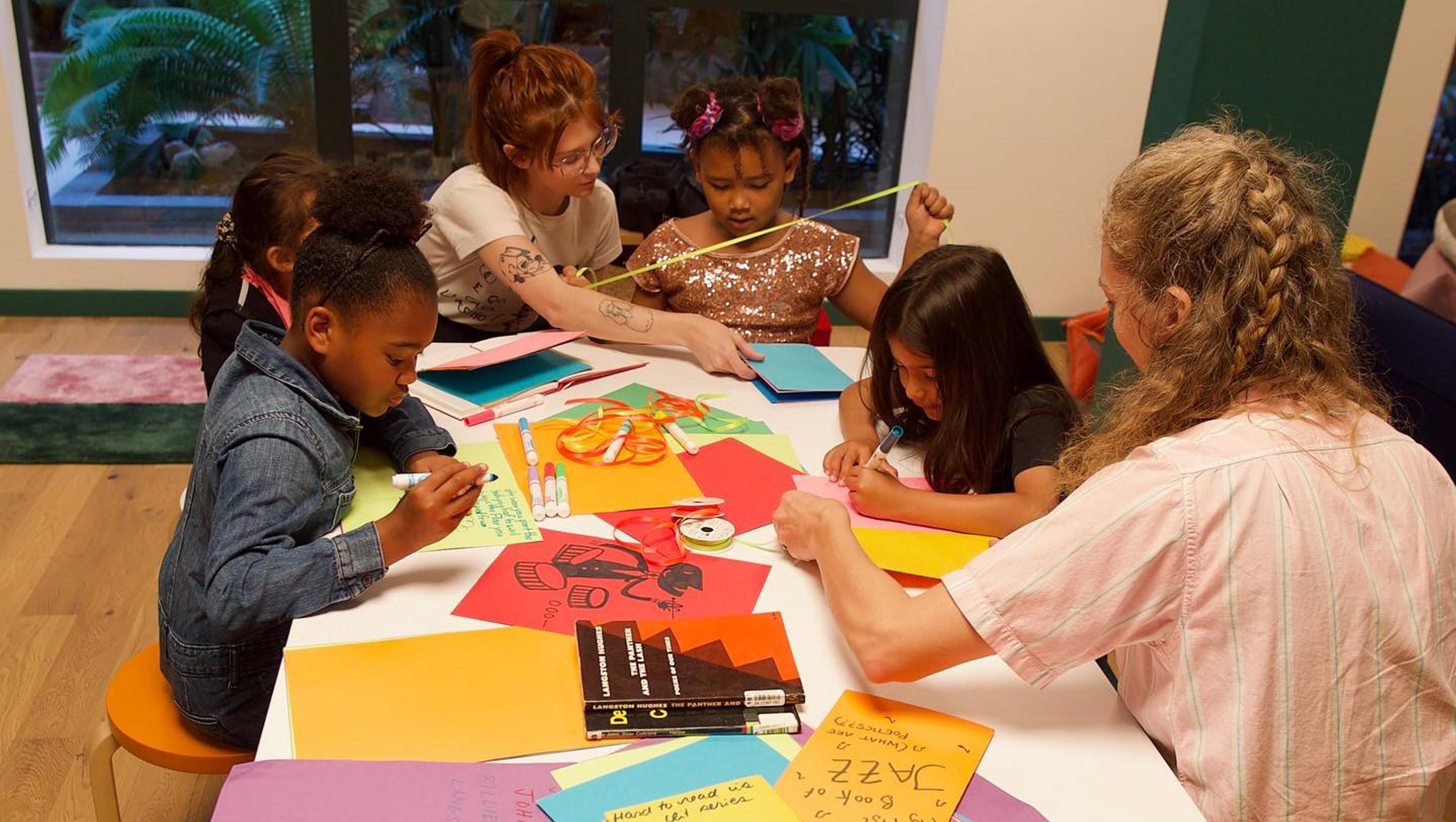 Craft time at JAZZ and POETICS