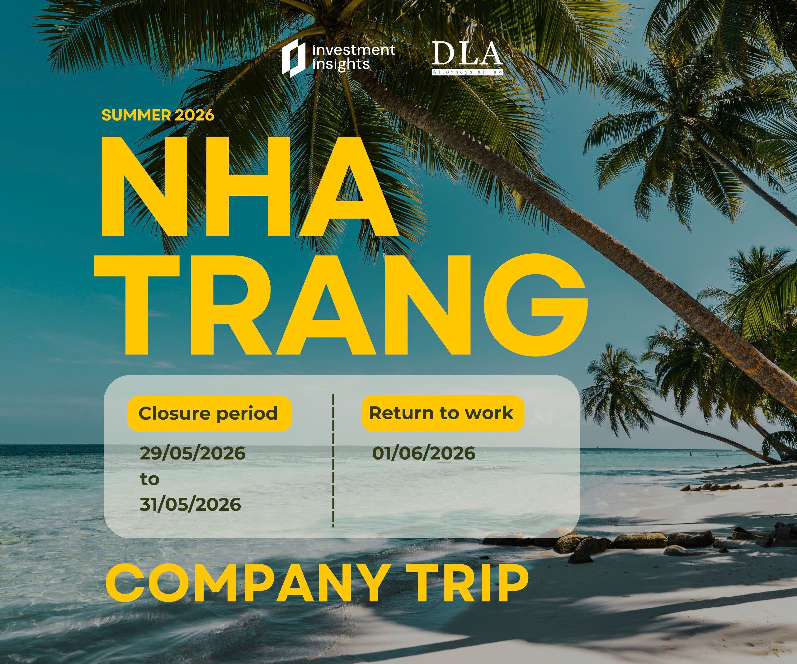 Nha Trang Comapany Trip 2026