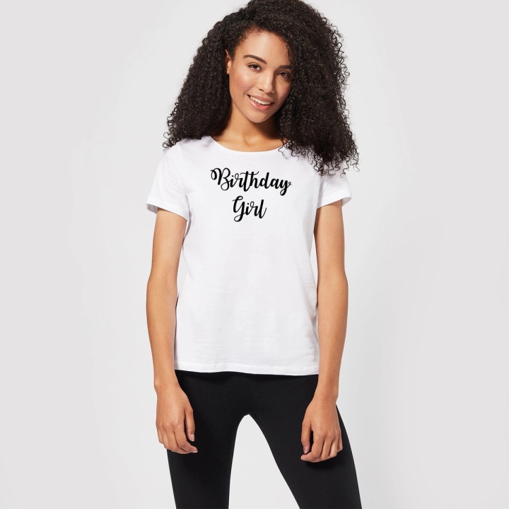 Birthday Girl T-Shirt White