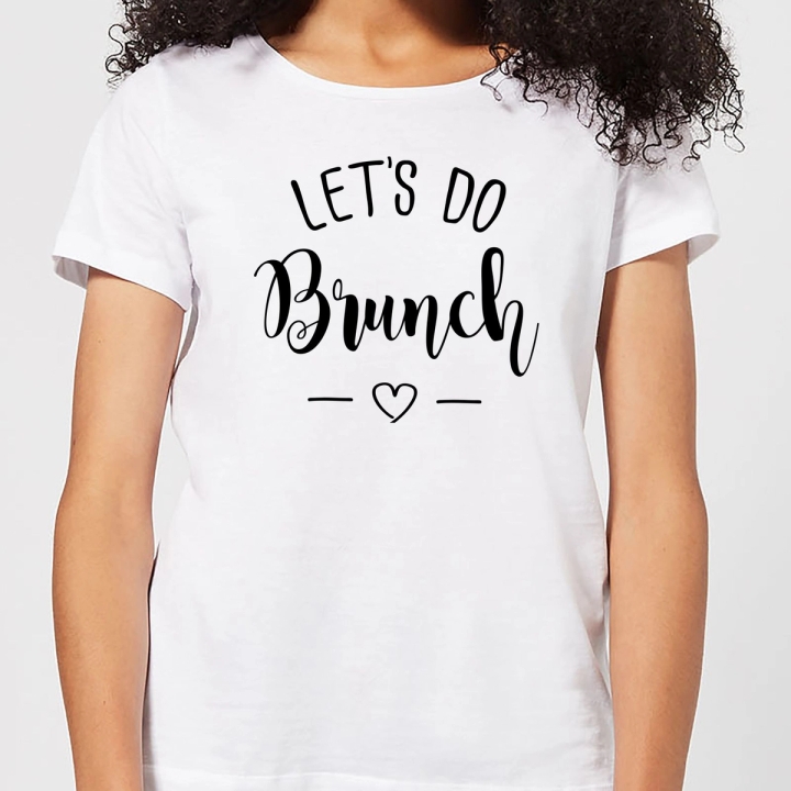 Lets Do Brunch T-Shirt White