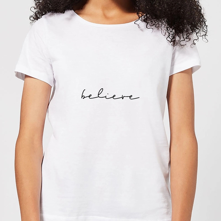 Believe T-Shirt White