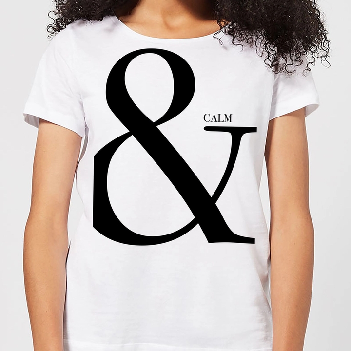 & Calm T-Shirt White