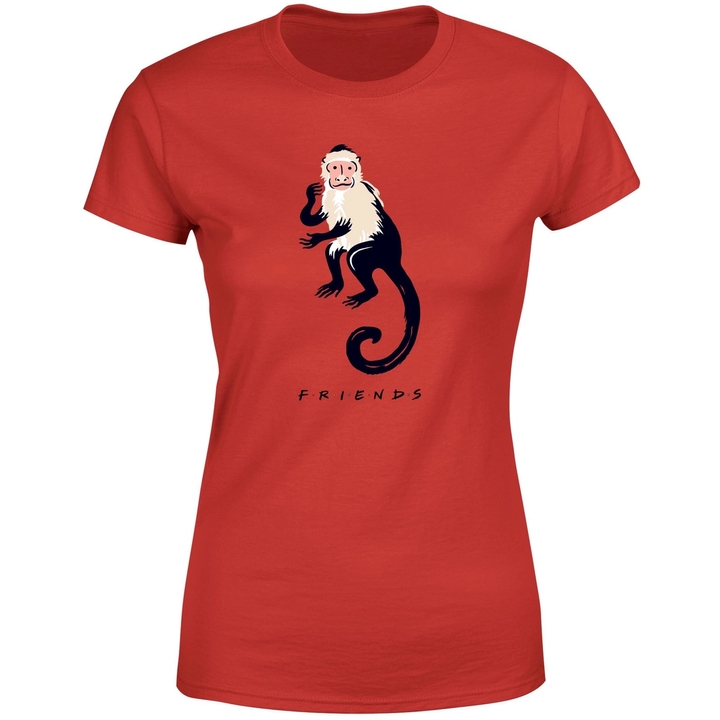 Friends Marcel The Monkey T-Shirt Red