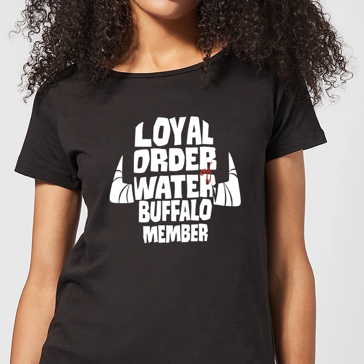 The Flintstones Loyal Order Of Water Buffalo Member T-Shirt Black