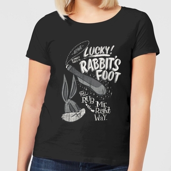 Looney Tunes ACME Products ACME Lucky Rabbits Foot T-Shirt Black