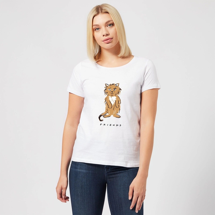 Friends Smelly Cat T-Shirt White
