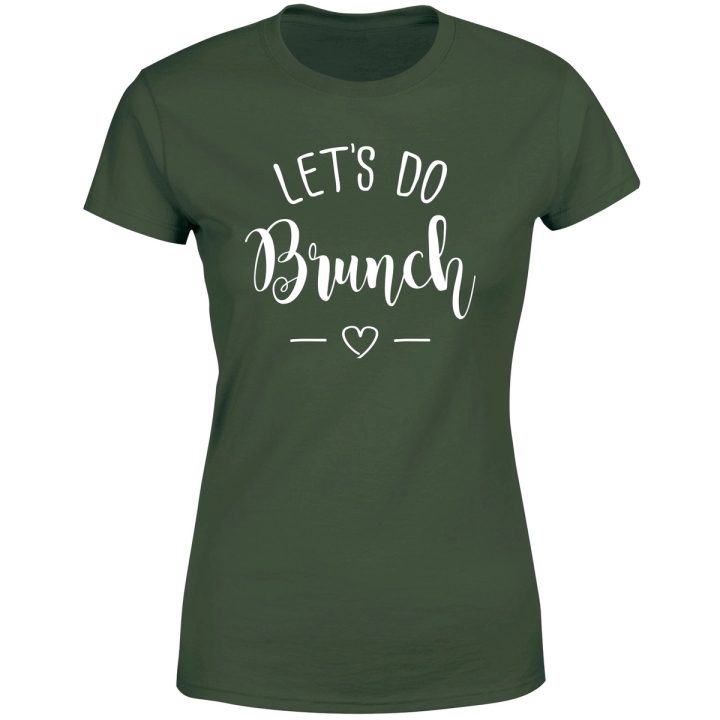 Lets Do Brunch T-Shirt Forest Green