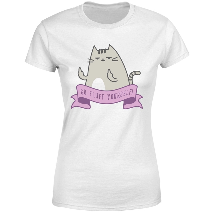 Go Fluff Yourself! T-Shirt White