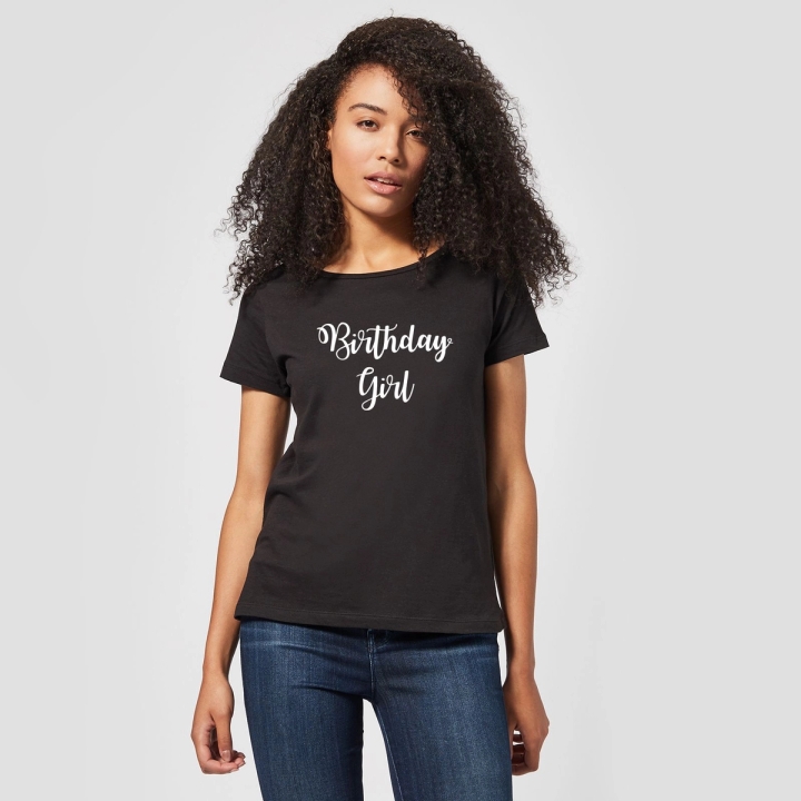 Birthday Girl T-Shirt Black