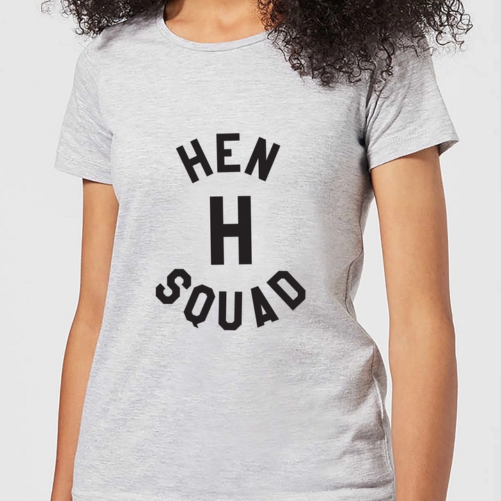 Hen 'H' Squad T-Shirt Grey