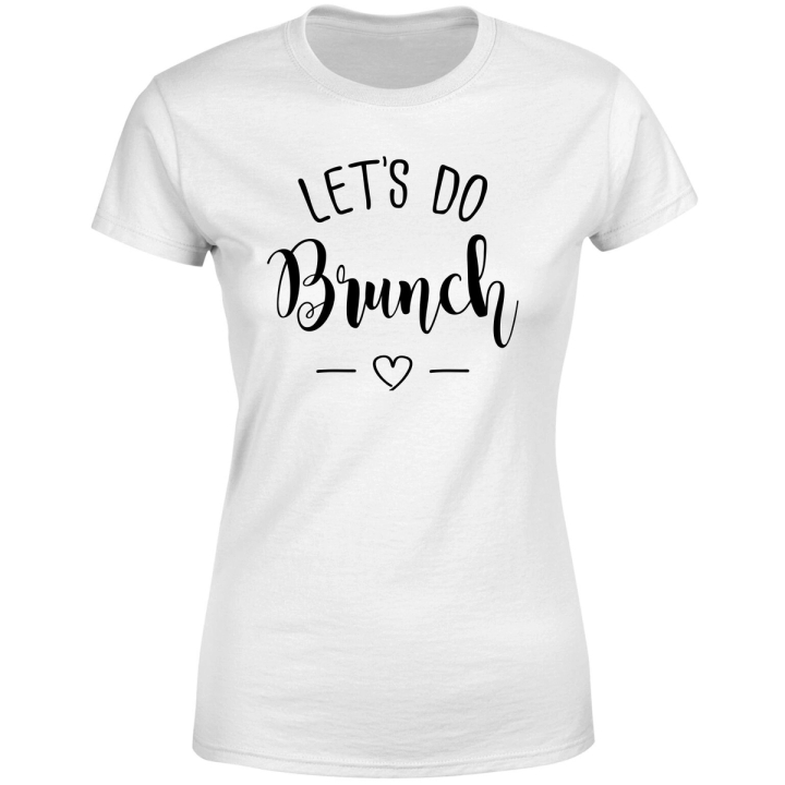 Lets Do Brunch T-Shirt White