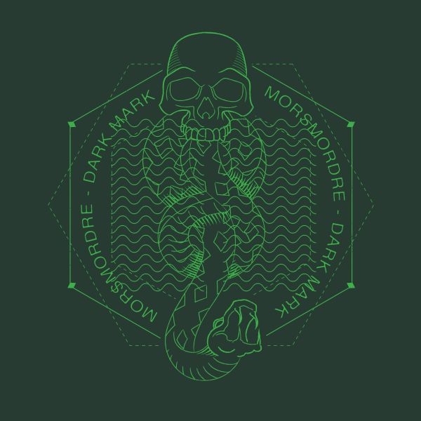 Harry Potter Morsmordre Dark Mark T-Shirt Forest Green