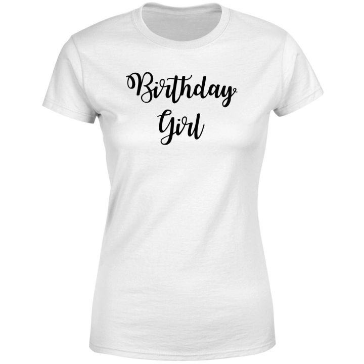 Birthday Girl T-Shirt White