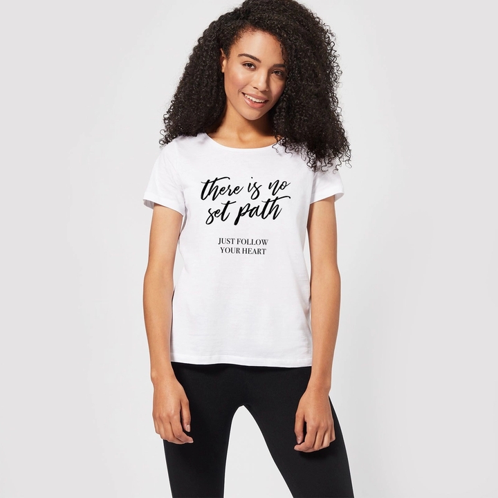 There Is No Set Path T-Shirt White