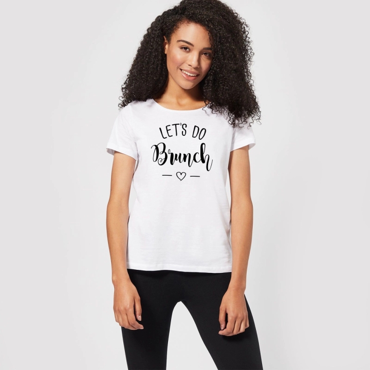 Lets Do Brunch T-Shirt White