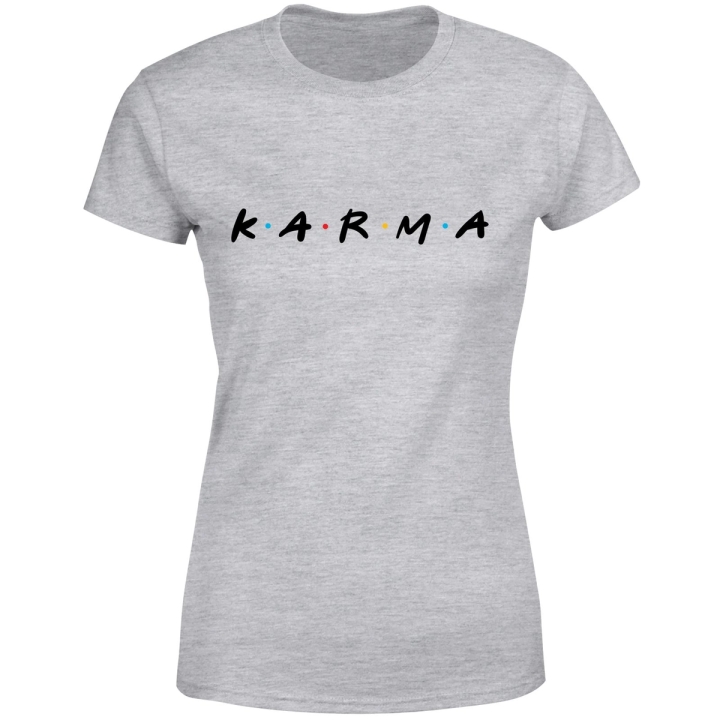 Karma T-Shirt Grey