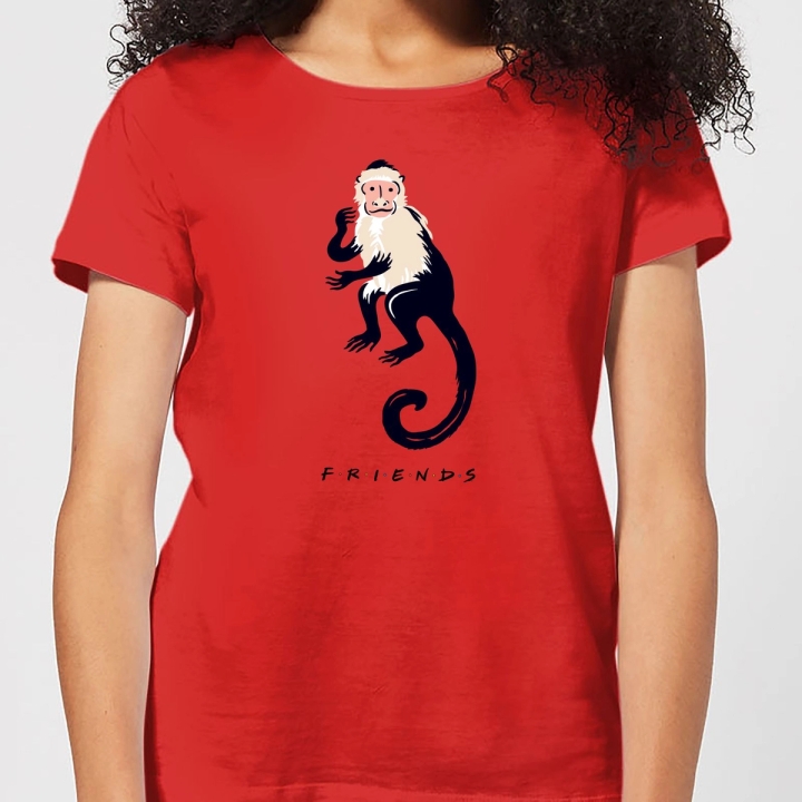 Friends Marcel The Monkey T-Shirt Red