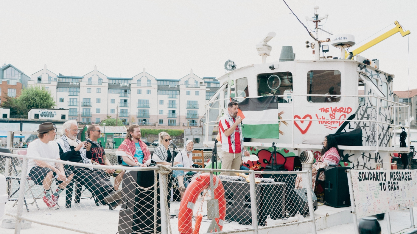 A Bristol boat sets sail to Gaza