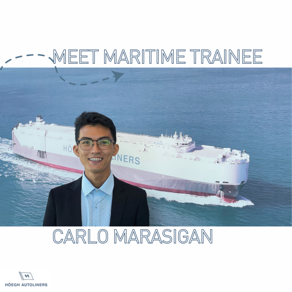 Maritime Trainee Carlo Marasigan
