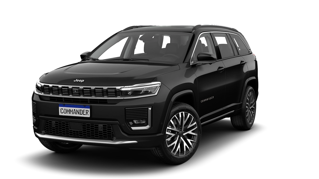 Jeep Commander Commander Overland T270 Híbrido Tb Flex Aut. 2027 na cor PRETO CARBON