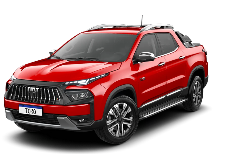 Fiat Toro Toro Ranch 2.2 16V 4X4 Tb Diesel Aut. 2027 na cor VERMELHO COLORADO