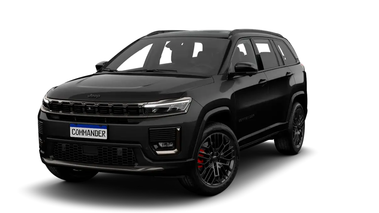 Jeep Commander Commander Black Hurricane 2.0 4X4 Tb Aut 2027 na cor PRETO CARBON
