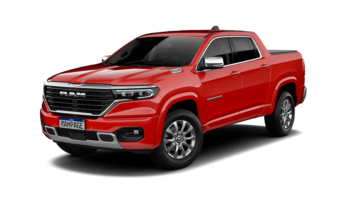 Ram Rampage Rampage Big Horn 2.2 Diesel 2027 na cor VERMELHO FLAME