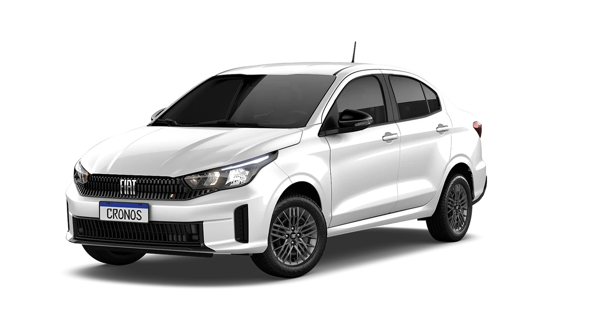 Fiat Cronos Cronos Drive 1.0 6V Flex 2027 na cor Branco Banchisa