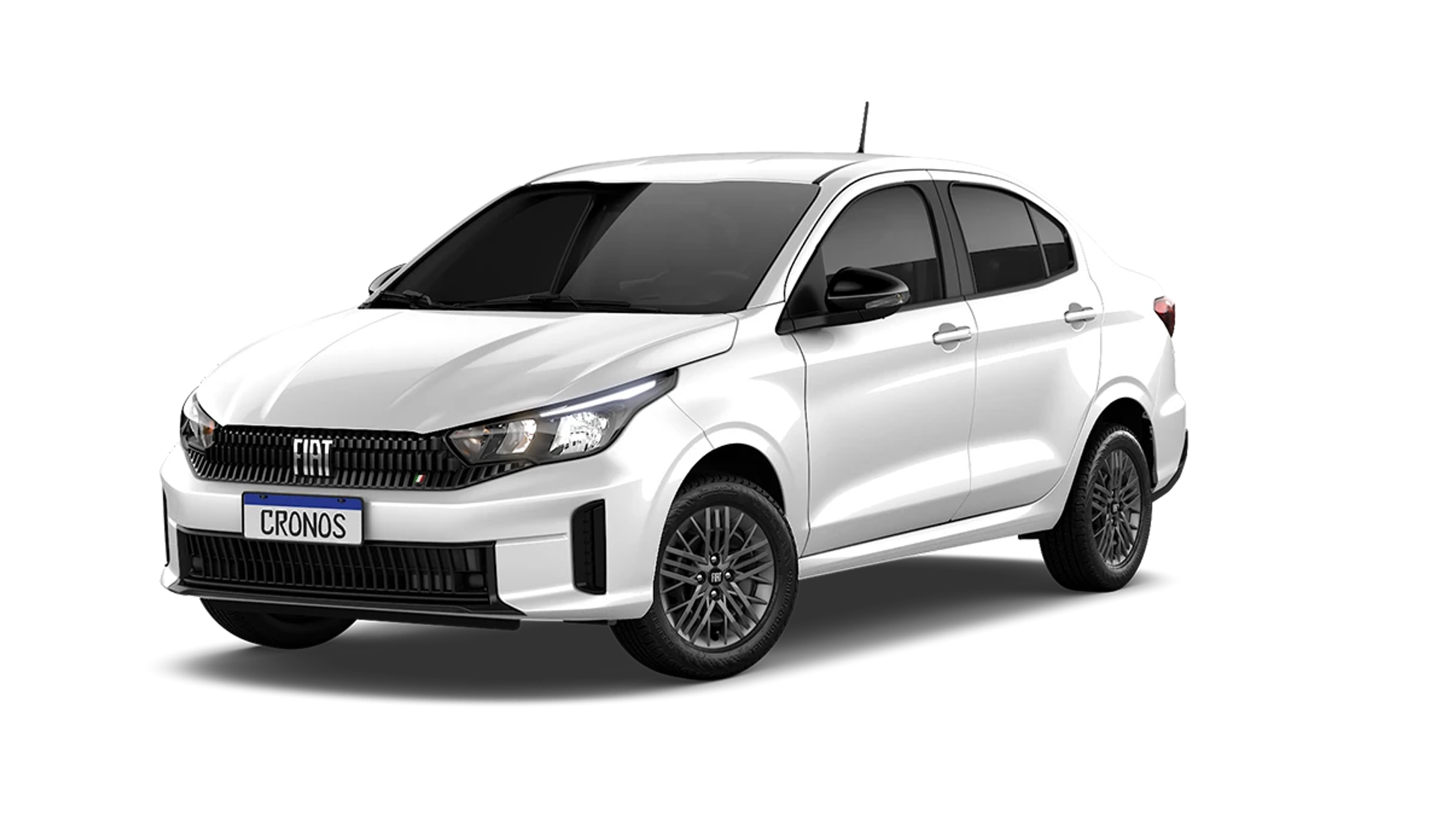 Fiat Cronos Cronos Drive 1.0 6V Flex 2027 na cor Branco Banchisa