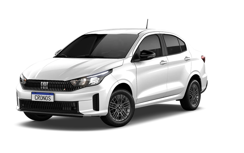 Fiat Cronos Cronos Drive 1.0 6V Flex 2027 na cor Branco Banchisa