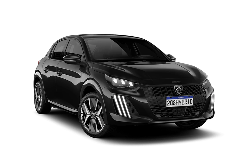 Peugeot 208 208 Style 1.0 Mt 2026 na cor Preto Perla Nera