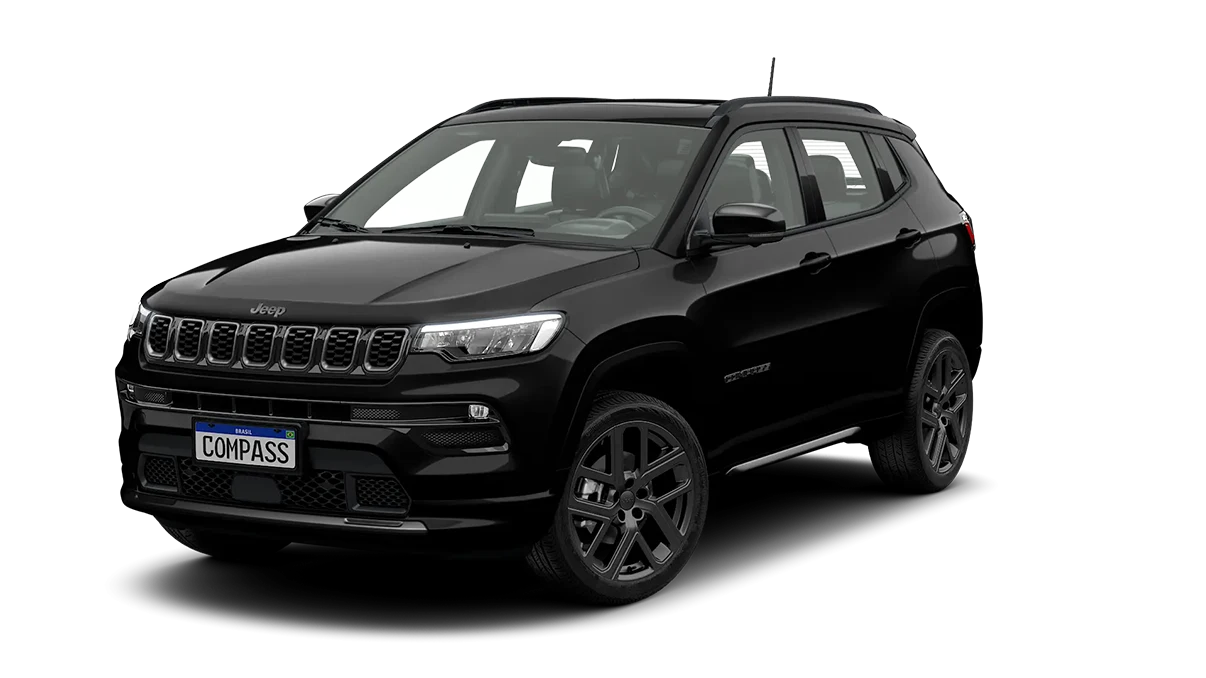 Jeep Compass Compass S T270 1.3 Tb 4x2 Flex Aut. 2026 na cor PRETO CARBON