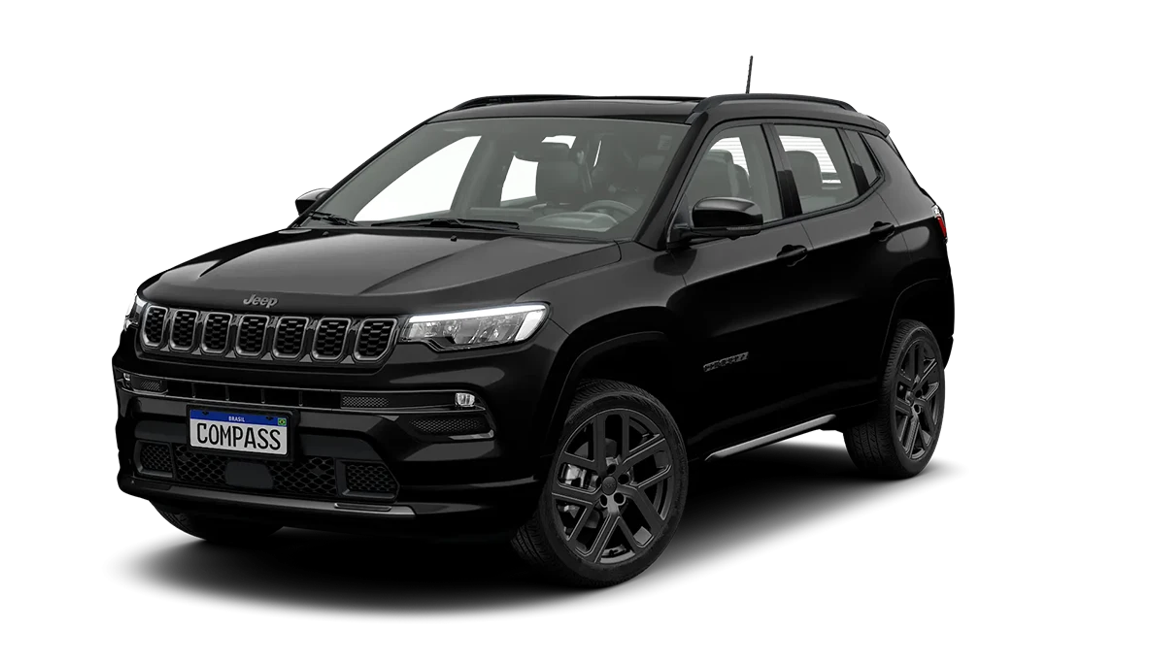 Jeep Compass Compass S T270 1.3 Tb 4x2 Flex Aut. 2026 na cor PRETO CARBON