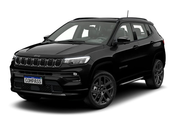 Jeep Compass Compass S T270 1.3 Tb 4x2 Flex Aut. 2026 na cor PRETO CARBON