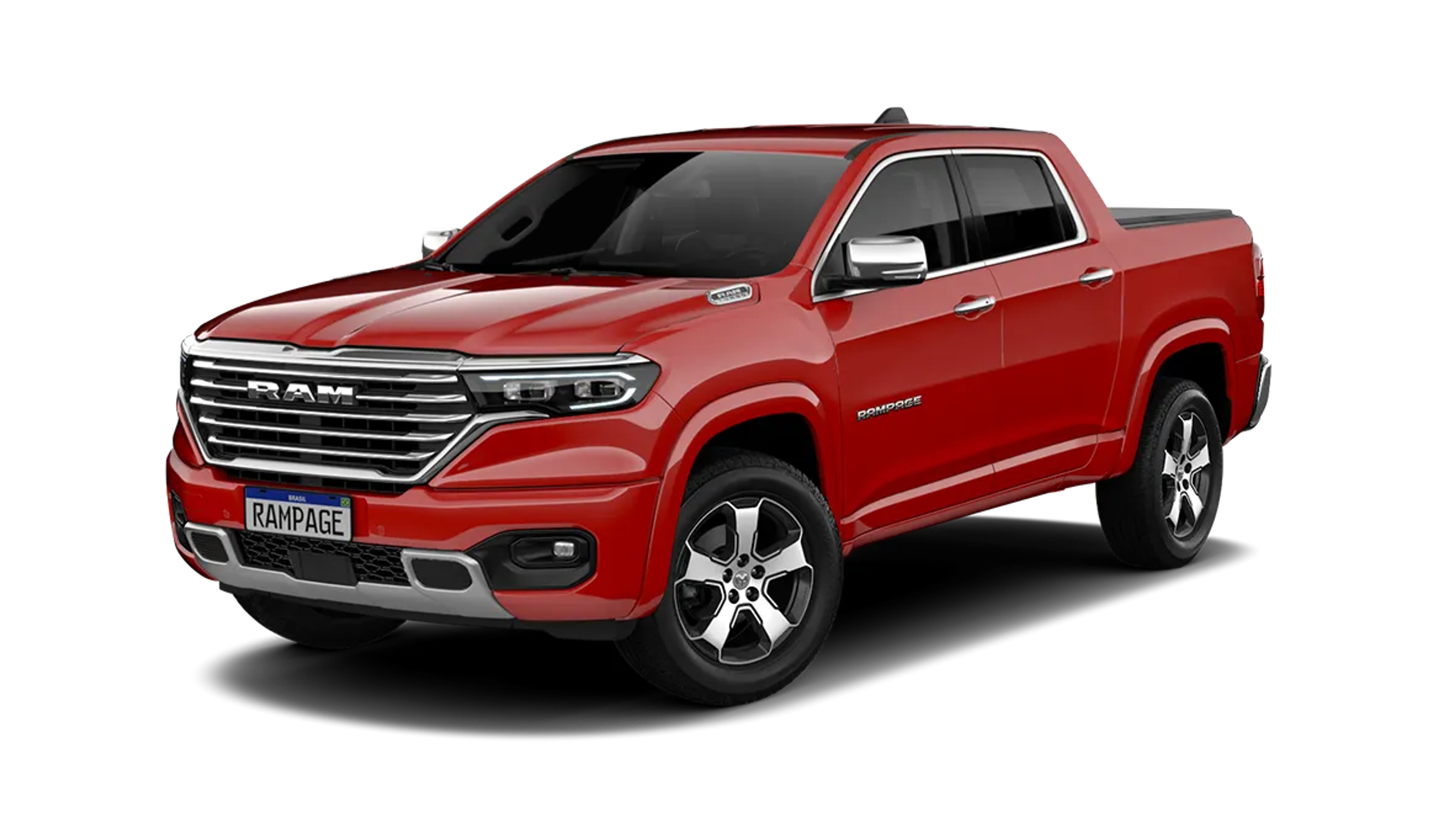 Ram Rampage Rampage Laramie 2.2 Tb Cd 4X4 Die. Aut. 2027 na cor VERMELHO FLAME