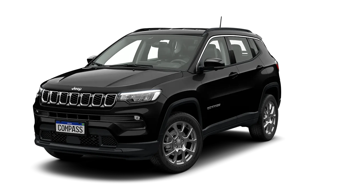 Jeep Compass Compass Sport T270 1.3 Tb 4x2 Flex Aut. 2026 na cor PRETO CARBON