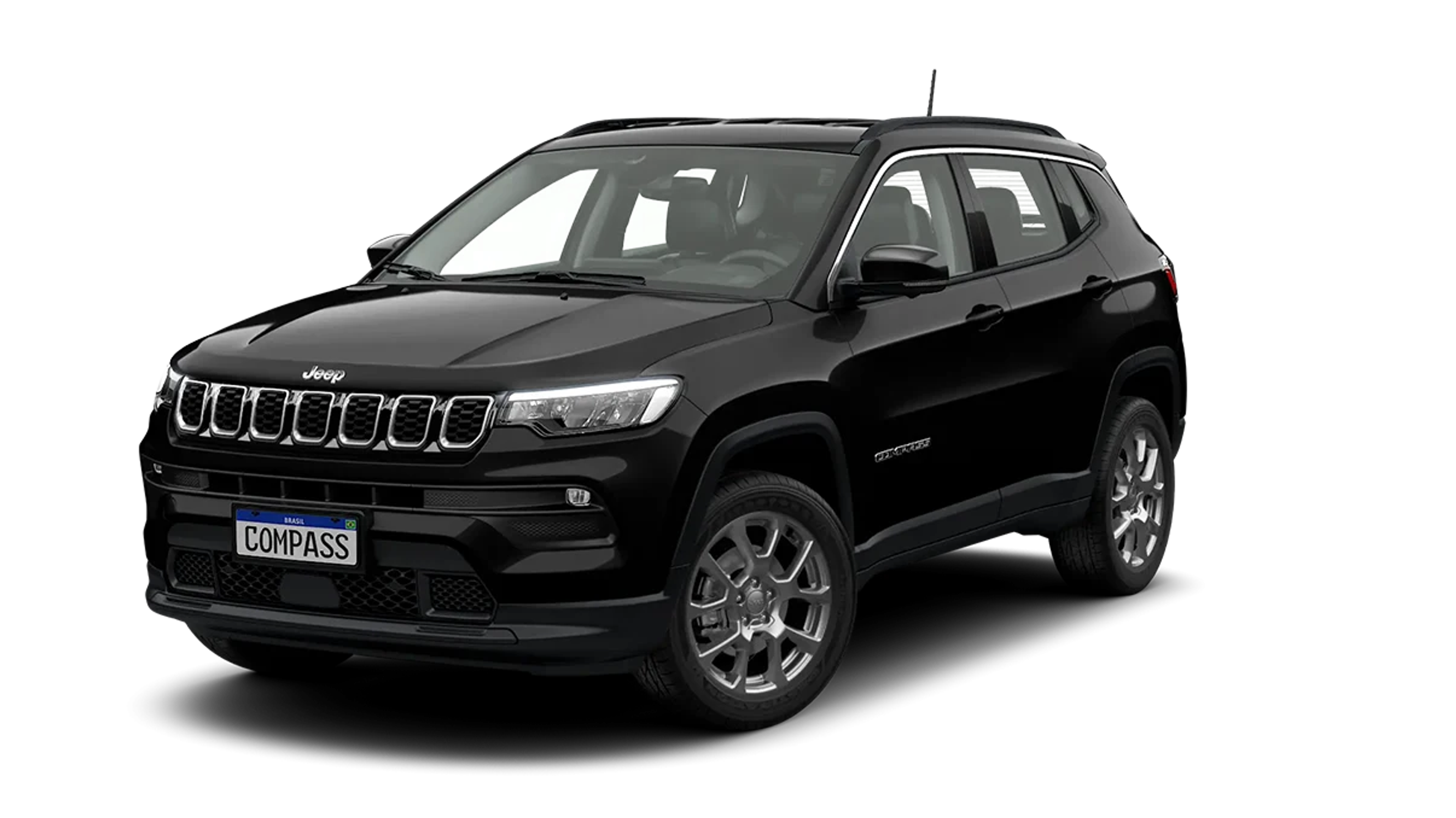 Jeep Compass Compass Sport T270 1.3 Tb 4x2 Flex Aut. 2026 na cor PRETO CARBON