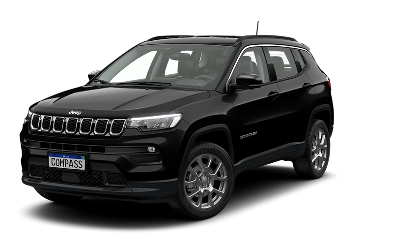 Jeep Compass Compass Sport T270 1.3 Tb 4x2 Flex Aut. 2026 na cor PRETO CARBON