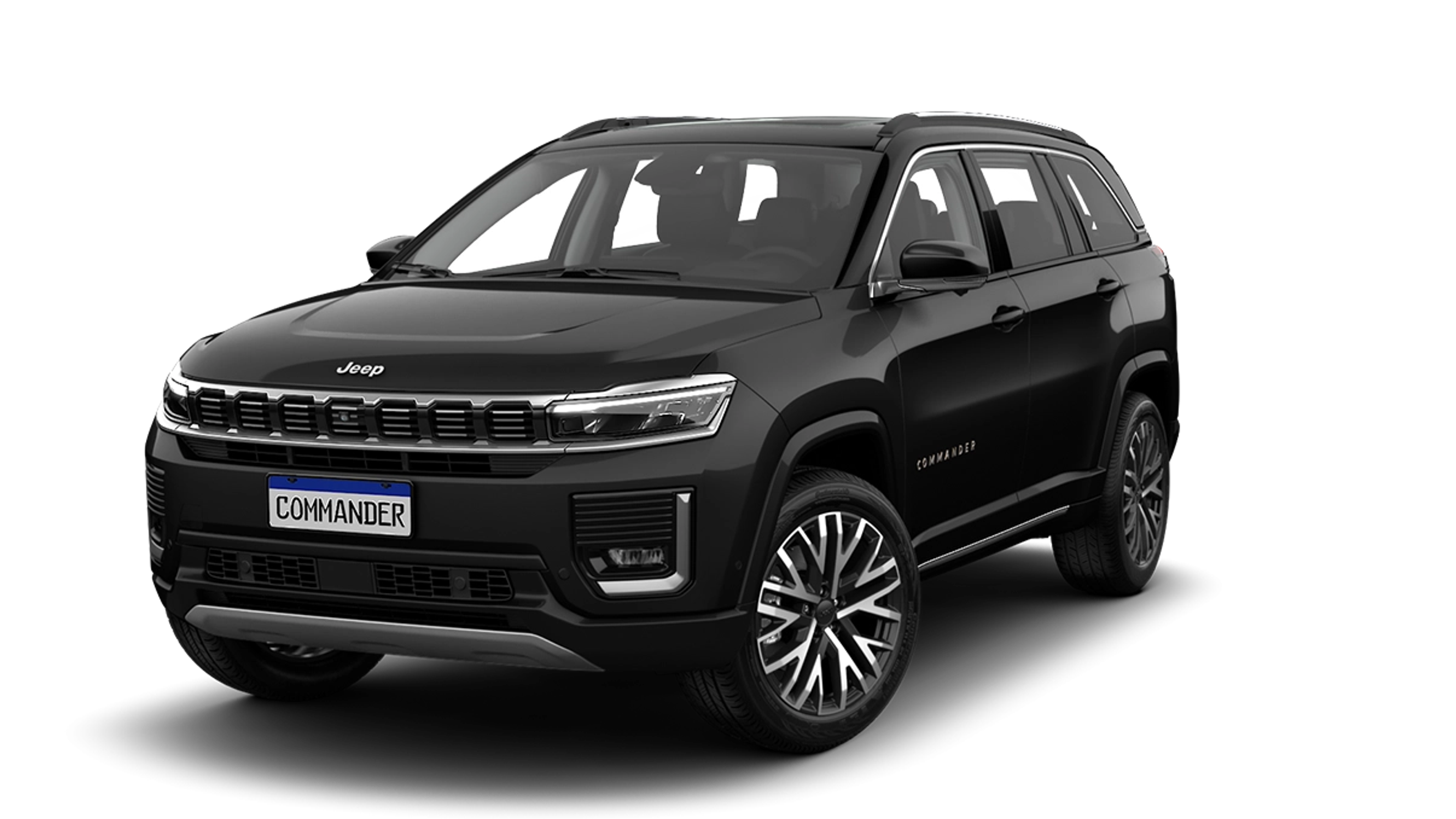 Jeep Commander Commander Overland Td 2.2L 4X4 2027 na cor PRETO CARBON