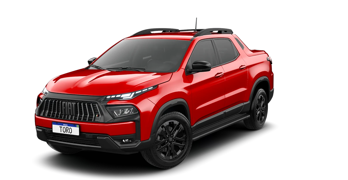 Fiat Toro Toro Ultra Turbo 270 Flex AT6 2027 na cor VERMELHO COLORADO