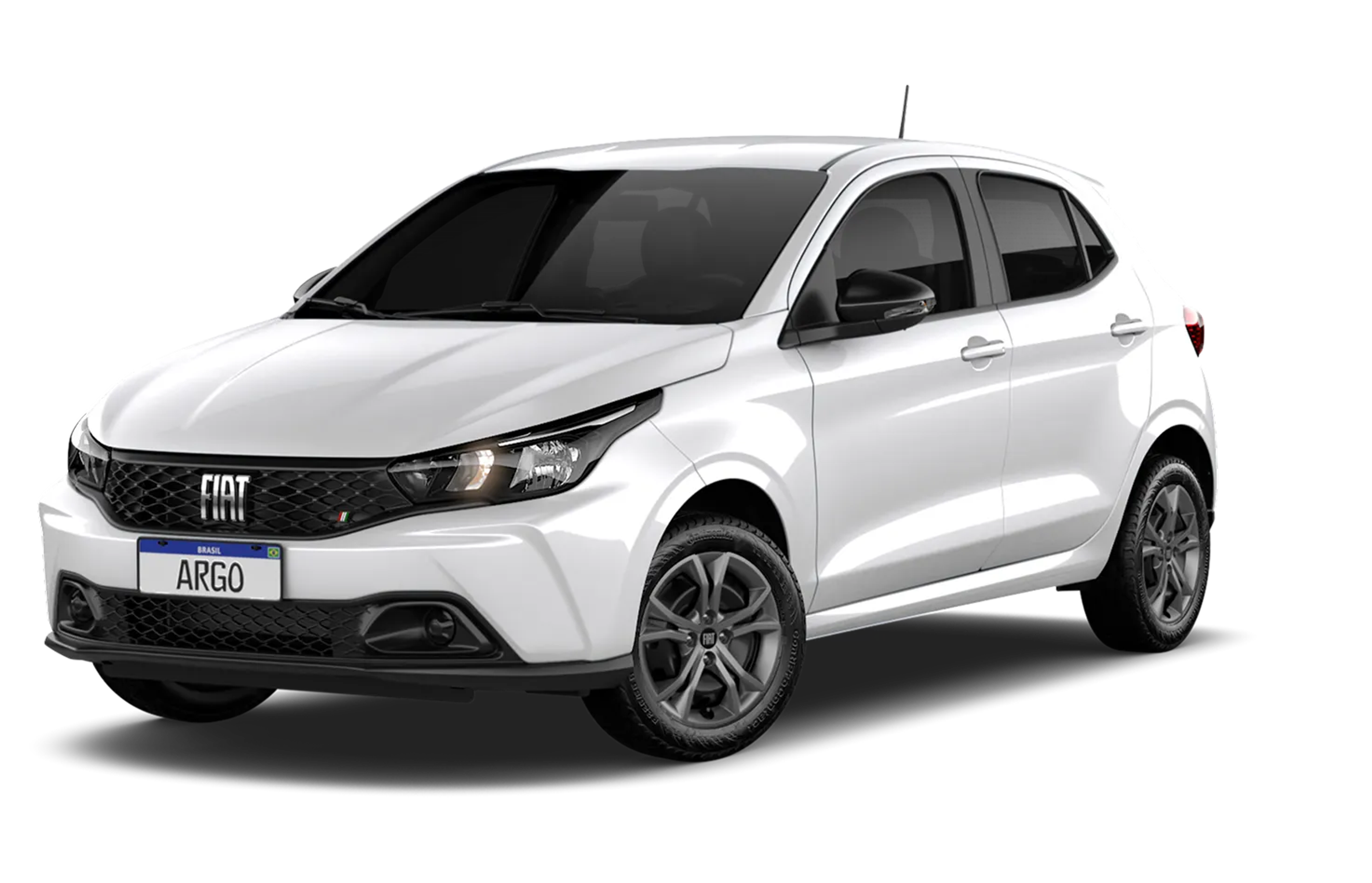 Fiat Argo Argo Drive 1.3 8V Flex Aut. 2026 na cor Branco Banchisa