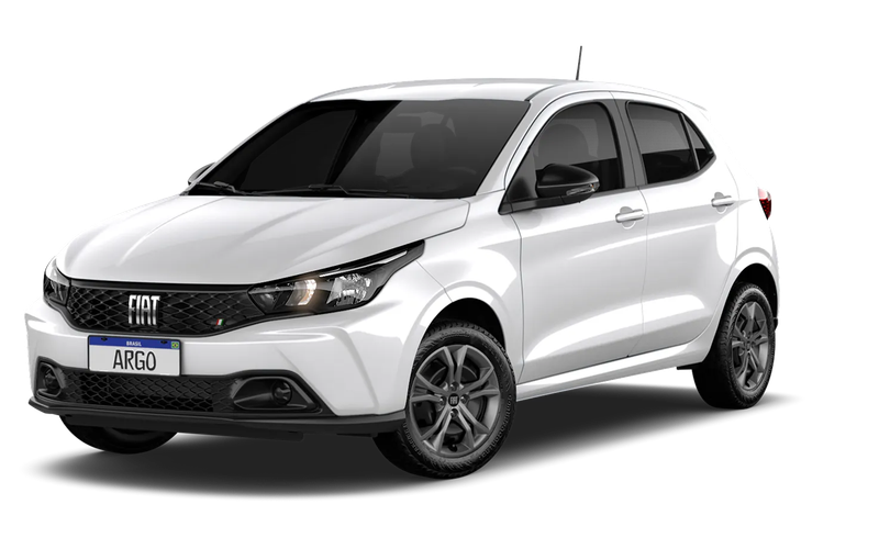 Fiat Argo Argo Drive 1.0 6V Flex 2026 na cor Branco Banchisa