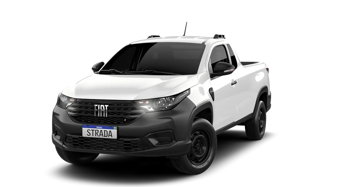 Fiat Strada Strada Endurance 1.3 Flex 8V Cp 2027 na cor Branco Banchisa